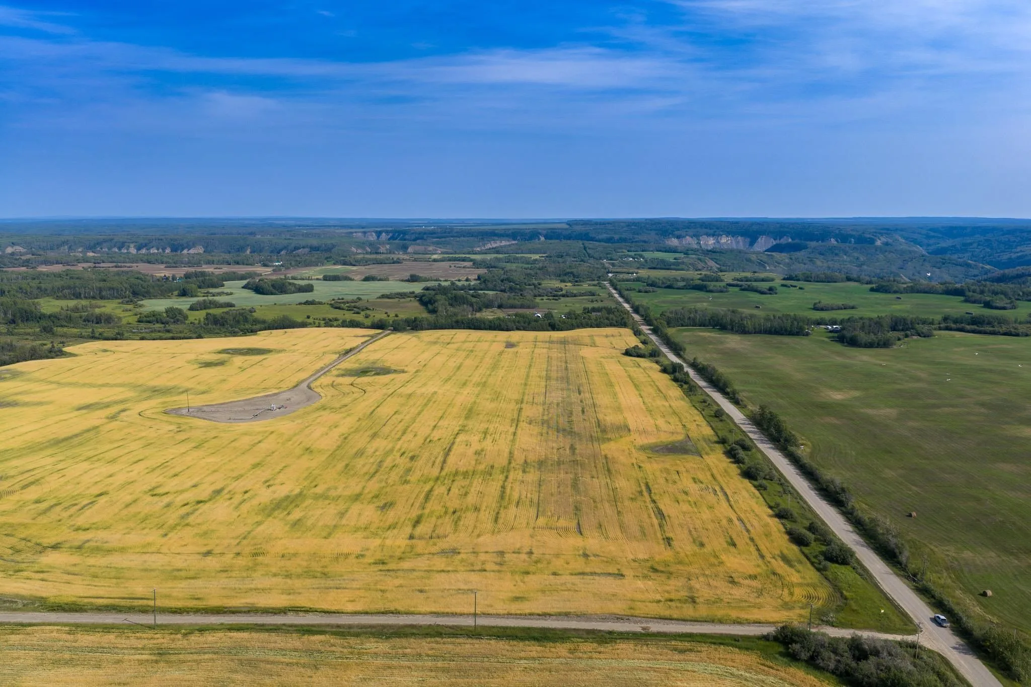 SE 1/4 of Sec 2 North Pine Road property perspective